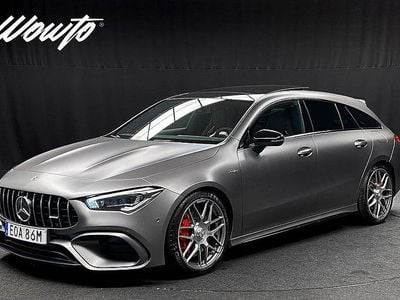 Grå Begagnad 2021 Mercedes CLA45 AMG Shooting Brake AMG Kombi | 469 800 kr