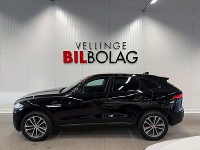 Svart Begagnad 2019 Jaguar F-Pace R-Sport SUV | 249 500 kr (Marknadspris)