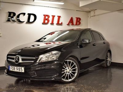 begagnad Mercedes A180 AMG PANORAMA KAMERA NYSERVAD BLUETOOTH