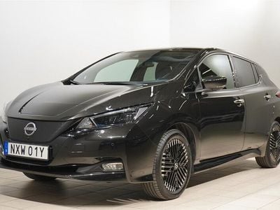 Svart Begagnad 2023 Nissan Leaf N-Connecta Halvkombi | 214 800 kr (Marknadspris)
