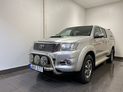 begagnad Toyota HiLux Dubbelhytt 3.0 D-4D 4x4 Navi|Drag|B-Kam|M-Värme