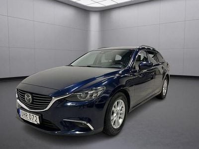 Blå Begagnad 2017 Mazda 6 Optimum Kombi | 124 900 kr (Superpris)