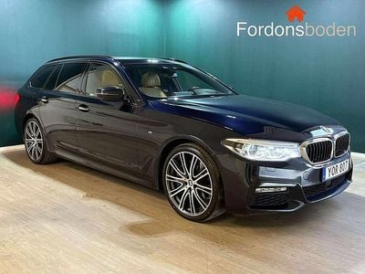 Svart Begagnad 2017 BMW 540 Efficient Dynamics Kombi | 419 800 kr (Marknadspris)