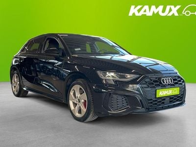 Begagnad Audi A3 Sportback e-tron S-Line 245 HK (180 kW) 2021 Svart Halvkombi