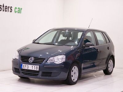 begagnad VW Polo 5-dörrar Automat Ny Besiktad 1.4 75hk