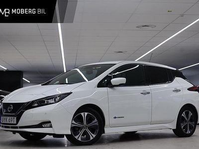 Vit Begagnad 2019 Nissan Leaf 360º Halvkombi | 129 900 kr (Marknadspris)