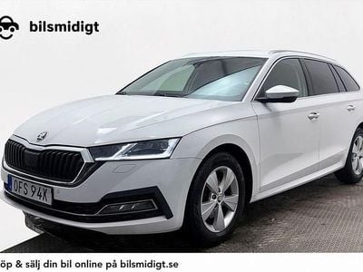 Vit Begagnad 2021 Skoda Octavia Style Kombi | 179 900 kr (Marknadspris)