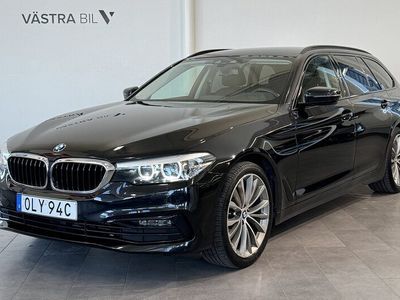 begagnad BMW 520 d Touring, Aut Sportline VÄRMARE H&K DRAG 19" 2019, Kombi