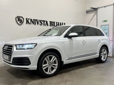 begagnad Audi Q7 3.0 TDI V6 Quattro S-Line 7-Sits SE SPEC 2017, SUV