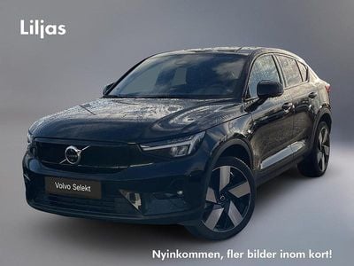 Svart Begagnad 2022 Volvo C40 Ultimate SUV | 369 000 kr (Marknadspris)