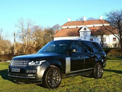 Antracitgrå met/svart skinn Begagnad 2013 Land Rover Range Rover Autobiography SUV | 465 000 kr (Dyr)
