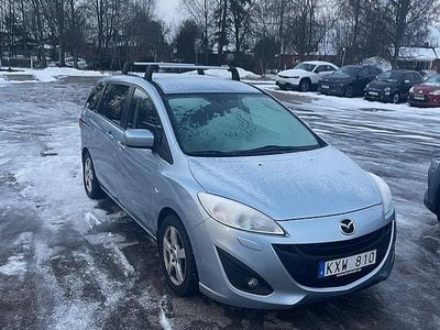 Blå Begagnad 2011 Mazda 5 Minibuss | 69 900 kr