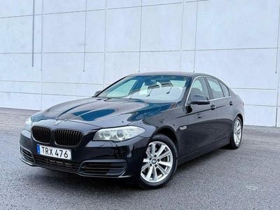 Begagnad BMW 520 191 HK (140 kW) 2015 Svart Sedan