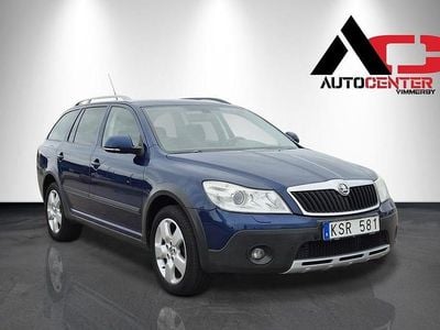Begagnad Skoda Octavia Scout 140 HK (102 kW) 2010 Mörkblå (blå) Kombi