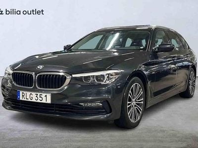 Begagnad BMW 520 Sport Line 191 HK (140 kW) 2017 Grå Kombi