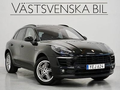 Svart Begagnad 2016 Porsche Macan S Sport SUV | 339 000 kr (Bra pris)