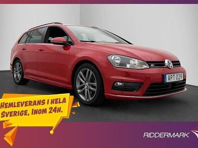 Begagnad VW Golf VII GT 140 HK (102 kW) 2014 Röd Kombi
