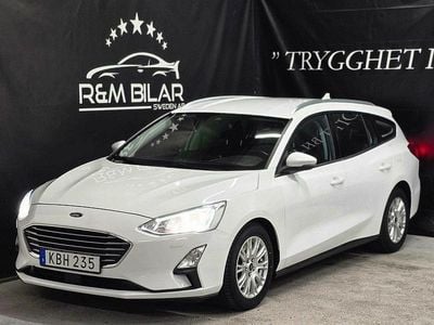 Vit Begagnad 2018 Ford Focus Kombi | 99 800 kr (Dyr)