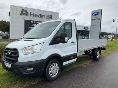 begagnad Ford Transit Chassi CHASSIS L4 AUT 170HK FLAK 4100mm