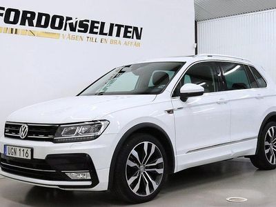 Vit Begagnad 2017 VW Tiguan R-line SUV | 259 900 kr (Marknadspris)