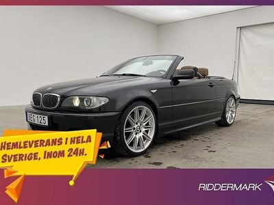 Svart Begagnad 2003 BMW 330 M Sport Cab | 144 800 kr