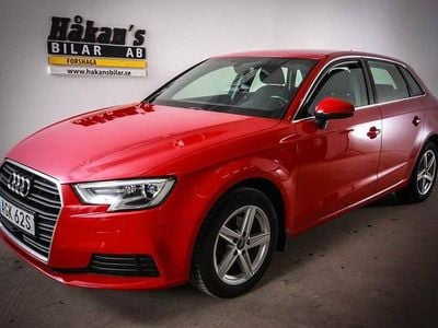 Begagnad Audi A3 Sportback Proline 116 HK (85 kW) 2019 Röd Halvkombi