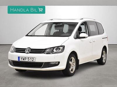 Begagnad VW Sharan 150 HK (110 kW) 2018 Vit Minibuss