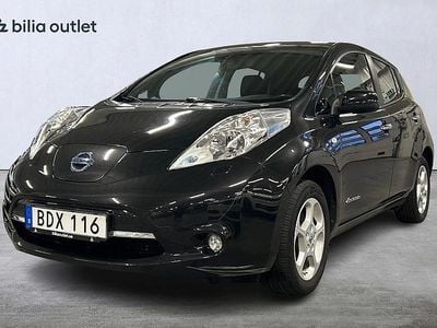 Svart Begagnad 2014 Nissan Leaf Halvkombi | 69 900 kr (Marknadspris)