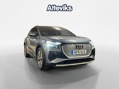 Gejserblå metallic Begagnad 2023 Audi Q4 e-tron SUV | 379 900 kr (Marknadspris)