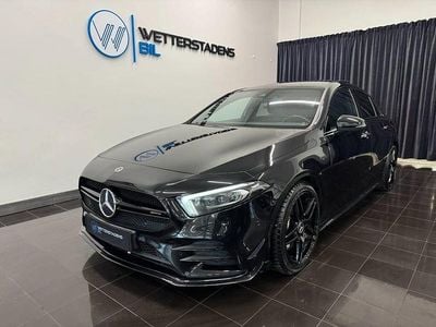 Svart Begagnad 2022 Mercedes A35 AMG AMG Sedan | 394 900 kr (Superpris)