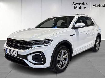 Vit Begagnad 2022 VW T-Roc R-line SUV | 349 500 kr (Marknadspris)