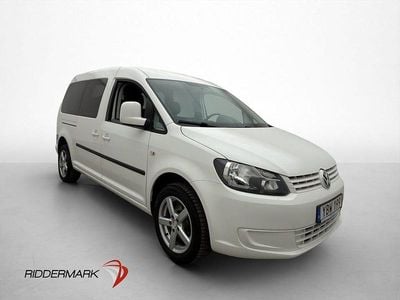 Begagnad VW Caddy Maxi Life Life 102 HK (75 kW) 2015 Vit Minibuss