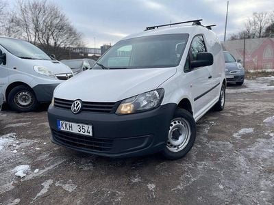 Begagnad VW Caddy 75 HK (55 kW) 2011 Vit Minibuss