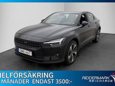 Svart Begagnad 2023 Polestar 2 Standard Range Single Motor Halvkombi | 329 900 kr (Marknadspris)