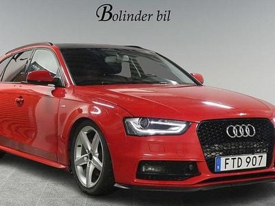 Röd Begagnad 2015 Audi A4 Sport Kombi | 78 900 kr (Marknadspris)