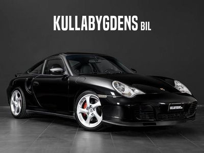 Svart Begagnad 2002 Porsche 911 Turbo Sportkupé | 849 000 kr