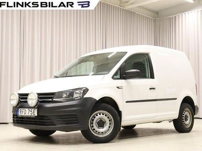 Vit Begagnad 2020 VW Caddy Minibuss | 159 800 kr