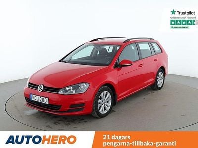 Röd Begagnad 2016 VW Golf VII Kombi | 98 000 kr (Marknadspris)