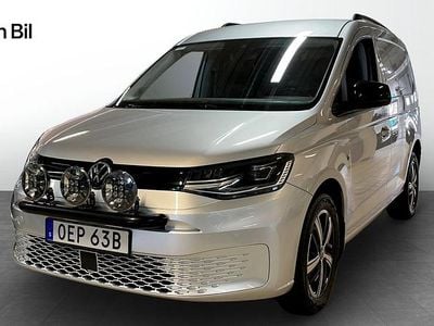 Silver (reflexsilver metall) Begagnad 2022 VW Caddy Minibuss | 279 000 kr (Lite dyr)