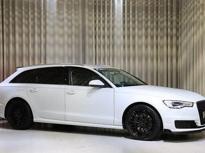 Begagnad Audi A6 S-Line 272 HK (200 kW) 2014 Vit Kombi