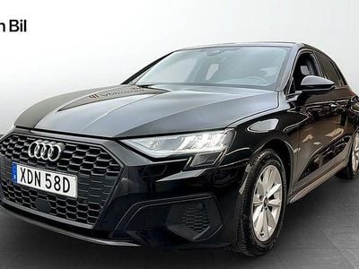 Begagnad Audi A3 Sportback Proline 150 HK (110 kW) 2023 Svart Halvkombi