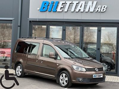 begagnad VW Caddy Maxi 1.6TDI|Handikappanpassad|Turnystol