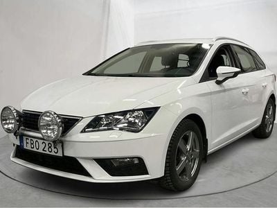 Begagnad Seat Leon ST Style 130 HK (95 kW) 2020 Vit Kombi