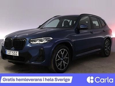 Blå Begagnad 2022 BMW X3 M Sport SUV | 388 900 kr (Marknadspris)