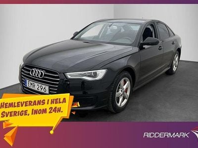 Svart Begagnad 2015 Audi A6 Ambition Sedan | 199 800 kr