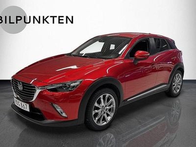Rödmetallic Begagnad 2015 Mazda CX-3 Optimum SUV | 129 900 kr (Marknadspris)