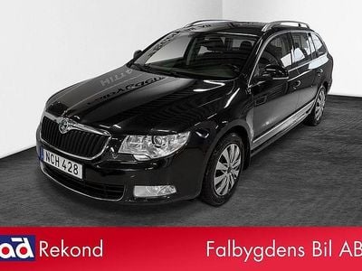 Begagnad Skoda Superb Ambition 140 HK (102 kW) 2012 Svart Kombi