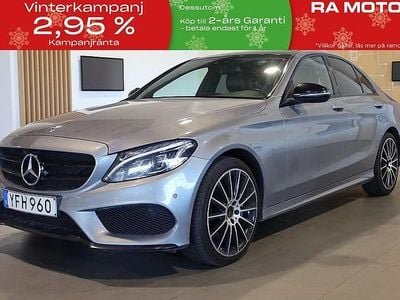 Silver (silver metallic ) Begagnad 2016 Mercedes C220 AMG line Sedan | 199 900 kr (Marknadspris)