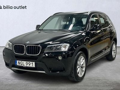 Svart Begagnad 2013 BMW X3 SUV | 149 900 kr (Marknadspris)