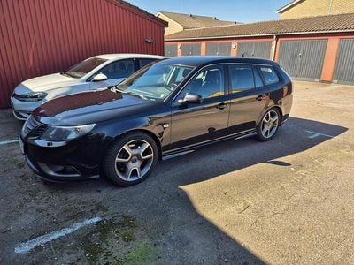 Svart Begagnad 2008 Saab 9-3 Kombi | 100 000 kr